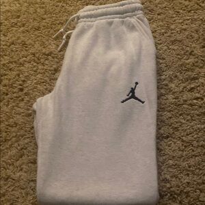 Kids White Joggers